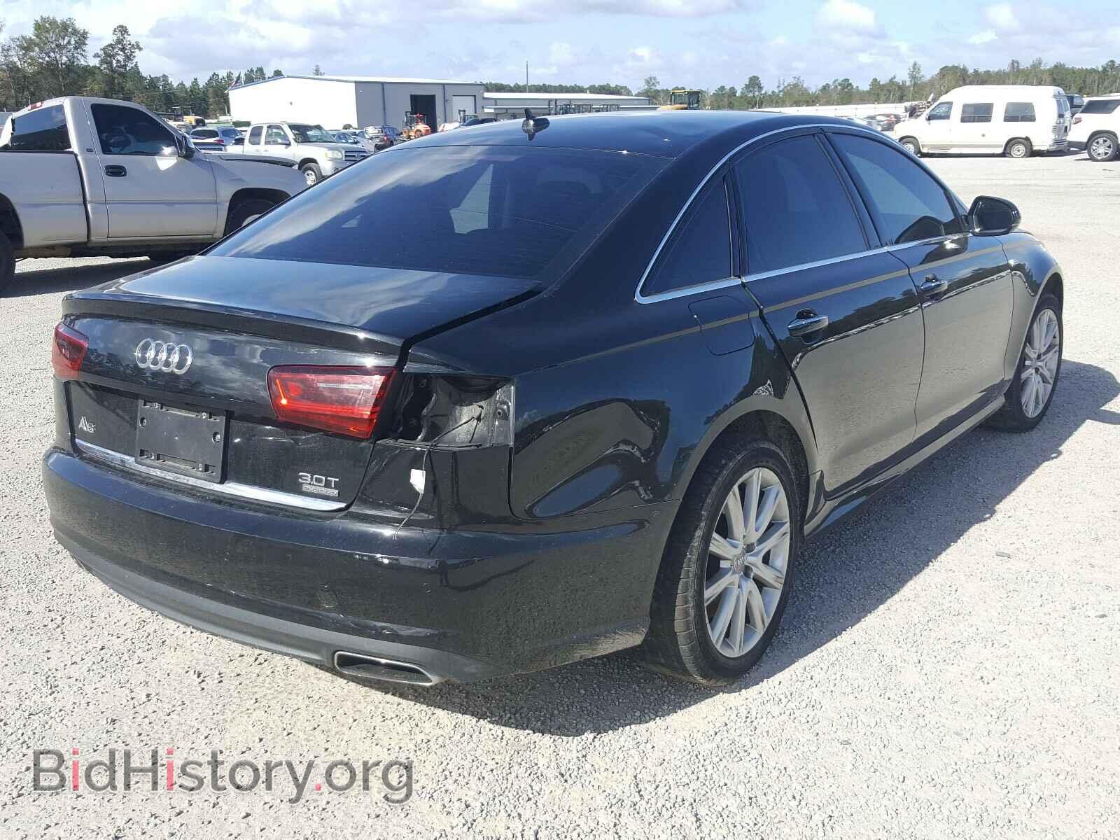 2016 AUDI A6 - VIN: WAUFGAFC8GN176186 - Фото 4