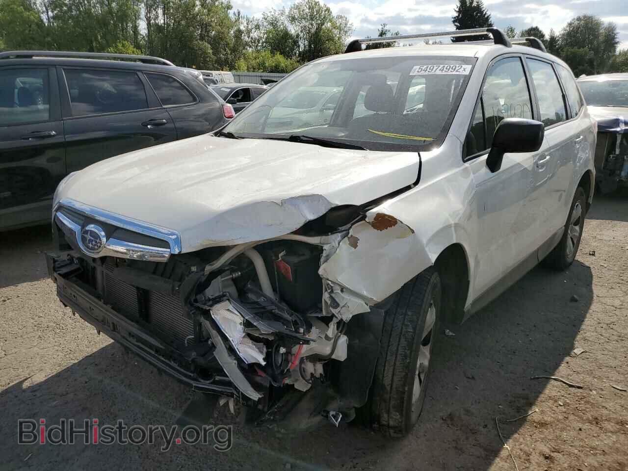 2016 SUBARU FORESTER - VIN: JF2SJAAC1GH544332 - Фото 2