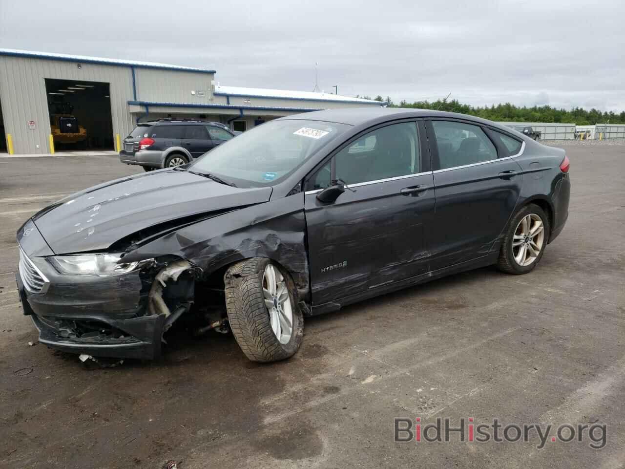 Photo 3FA6P0LUXJR148183 - FORD FUSION 2018