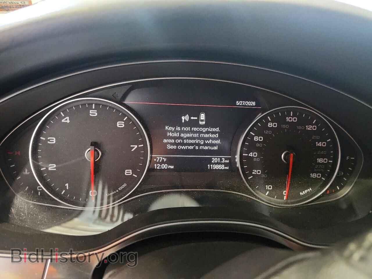 2012 AUDI A6 - VIN: WAUHGAFC1CN146885 - Фото 9