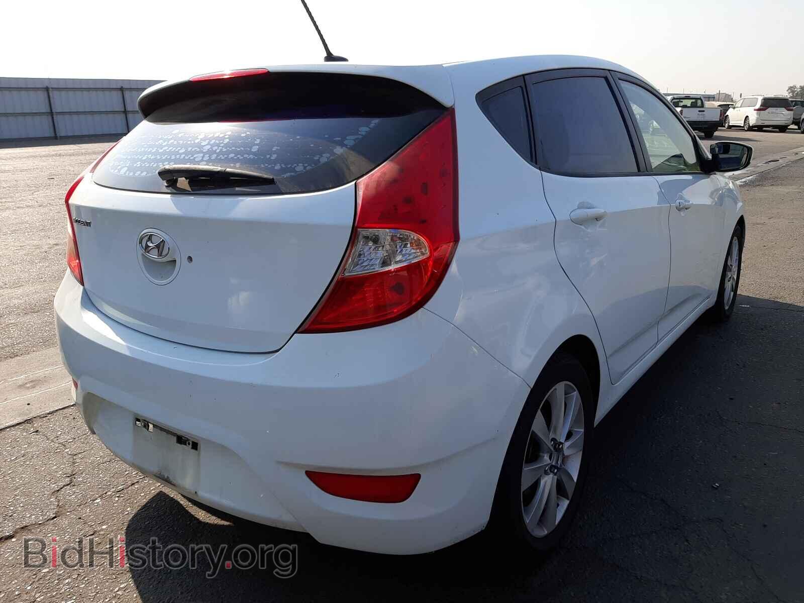 2012 HYUNDAI ACCENT - VIN: KMHCU5AE0CU006060 - Фото 4