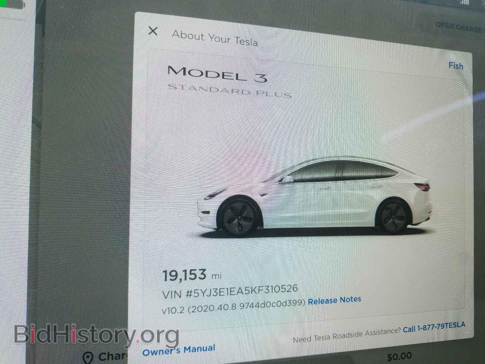 2019 TESLA MODEL 3 - VIN: 5YJ3E1EA5KF310526 - Photo 8