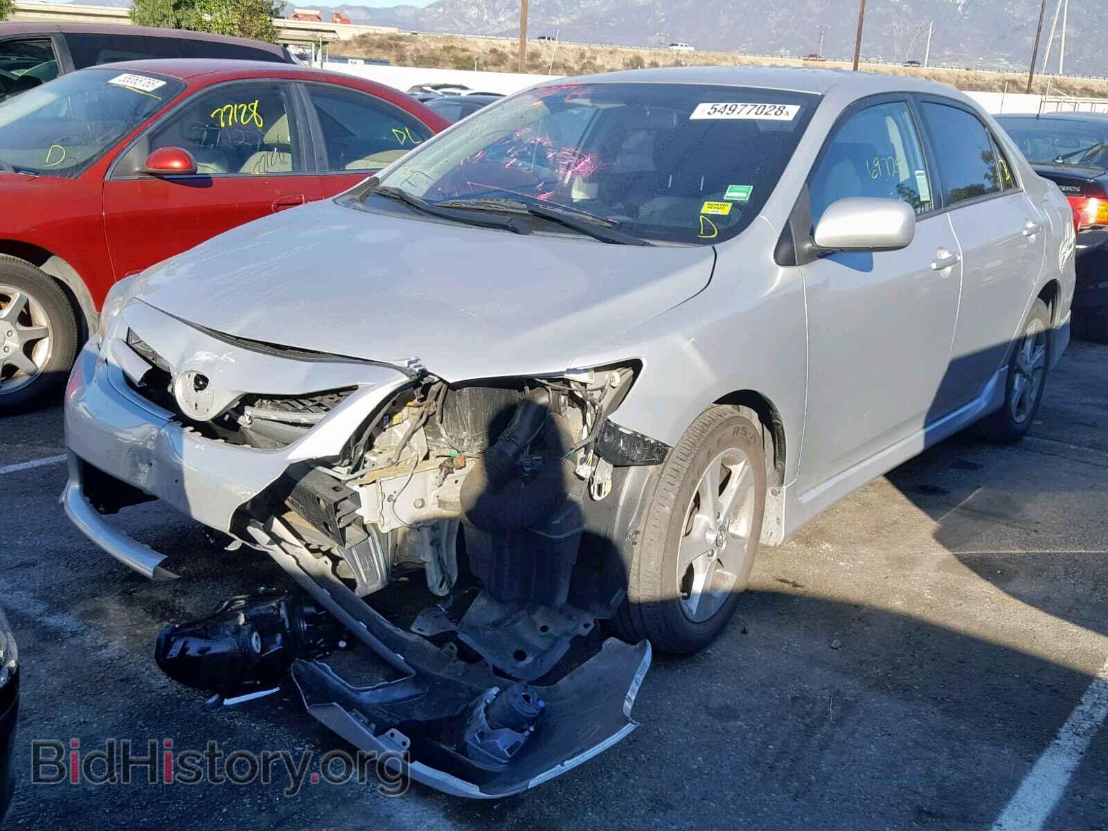 2013 TOYOTA COROLLA BA - VIN: 5YFBU4EE1DP100743 - Фото 2
