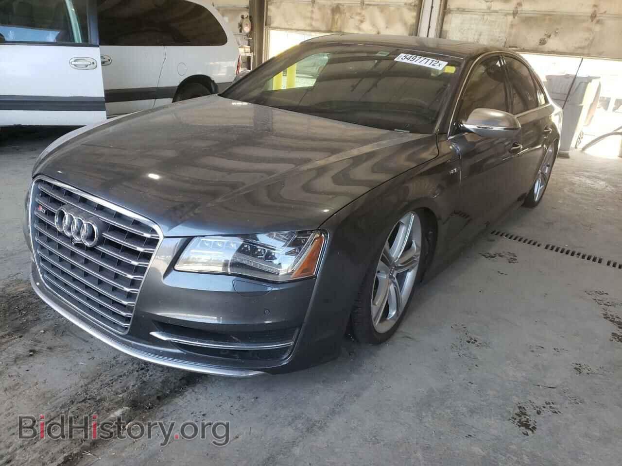 2013 AUDI S8 - VIN: WAUD2AFD1DN016502 - Фото 2