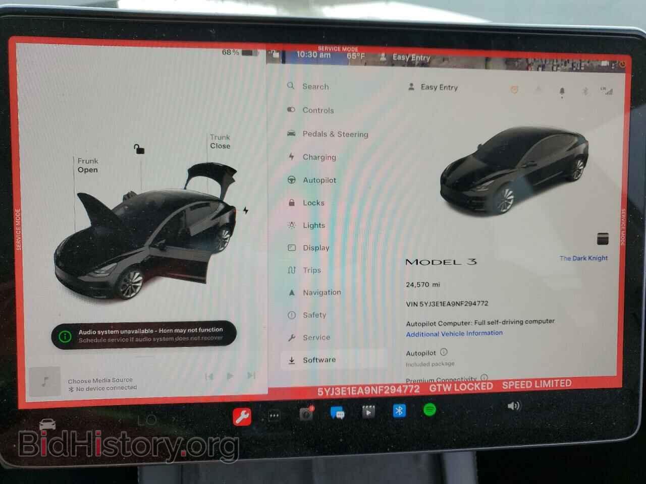 2022 TESLA MODEL 3 - VIN: 5YJ3E1EA9NF294772 - Фото 9