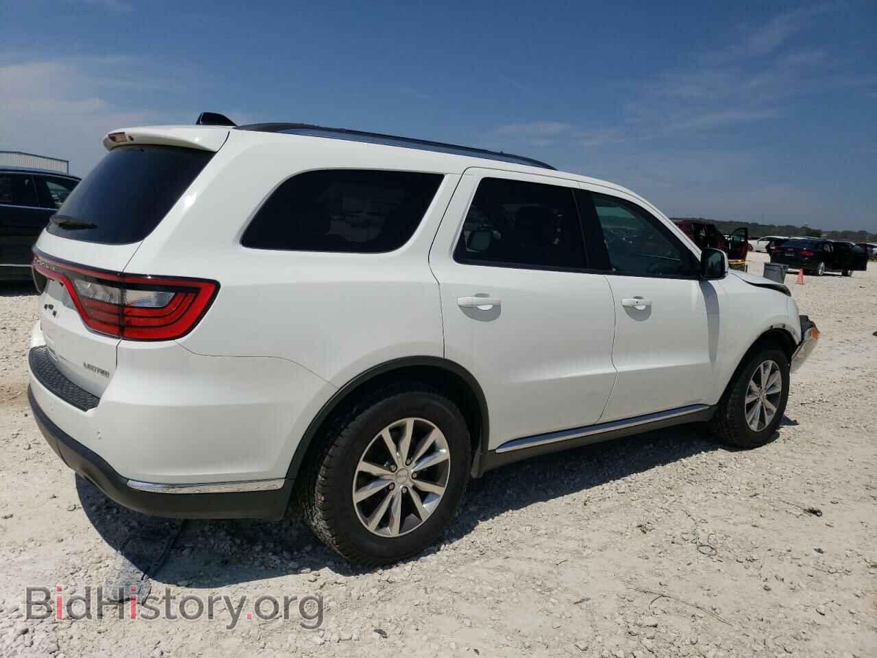2016 DODGE DURANGO - VIN: 1C4RDHDG3GC322738 - Фото 3