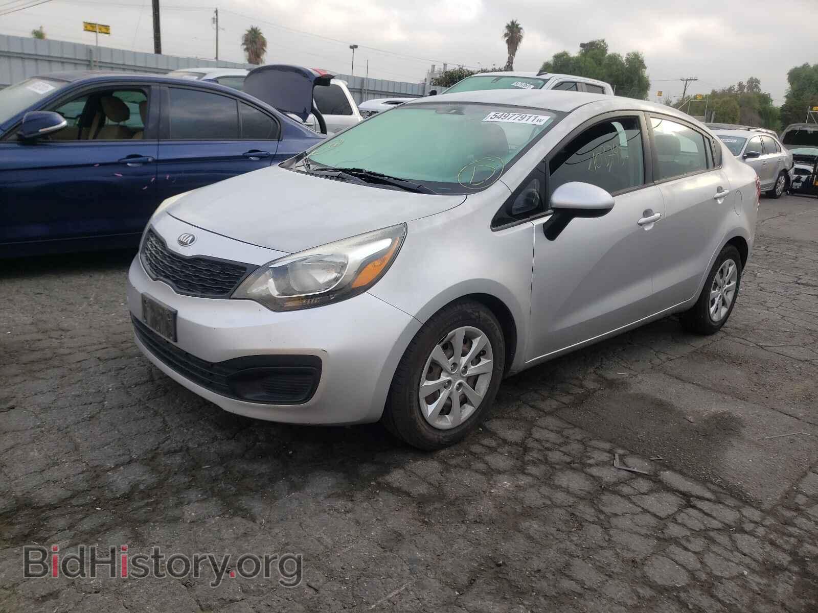 2014 KIA RIO - VIN: KNADM4A39E6363579 - Фото 2