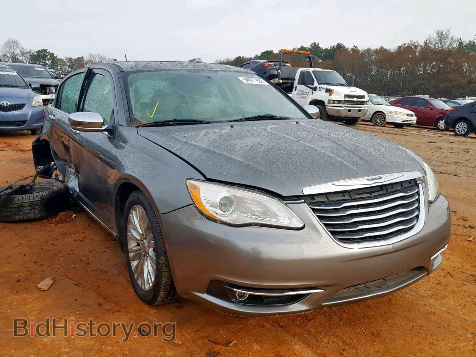 Фотография 1C3CCBCB8CN263216 - CHRYSLER 200 2012