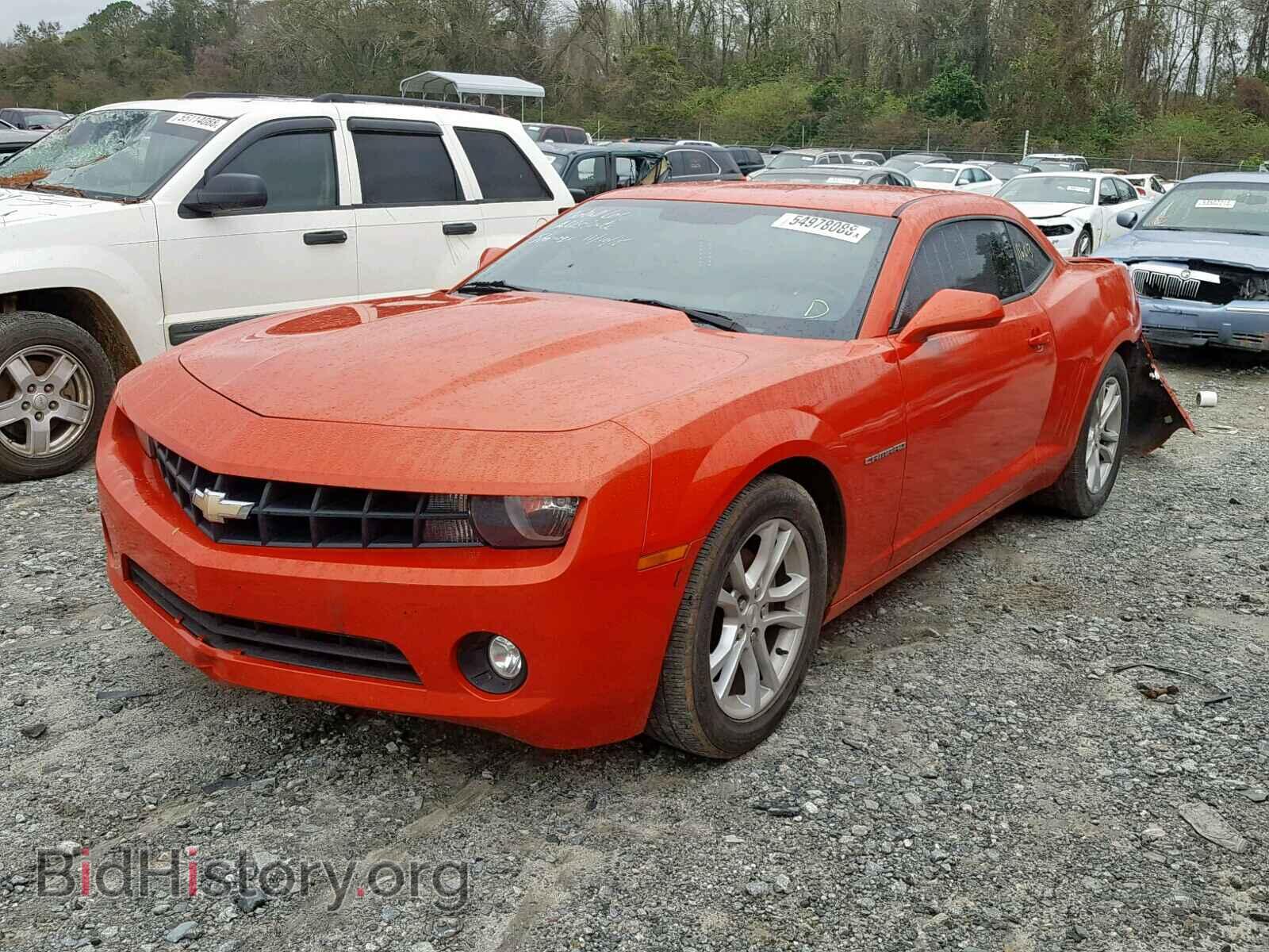 2013 CHEVROLET CAMARO - VIN: 2G1FB1E31D9200418 - Фото 2
