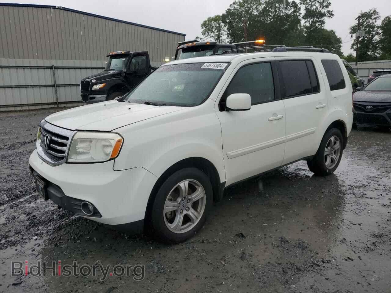 Photo 5FNYF3H52CB033851 - HONDA PILOT 2012