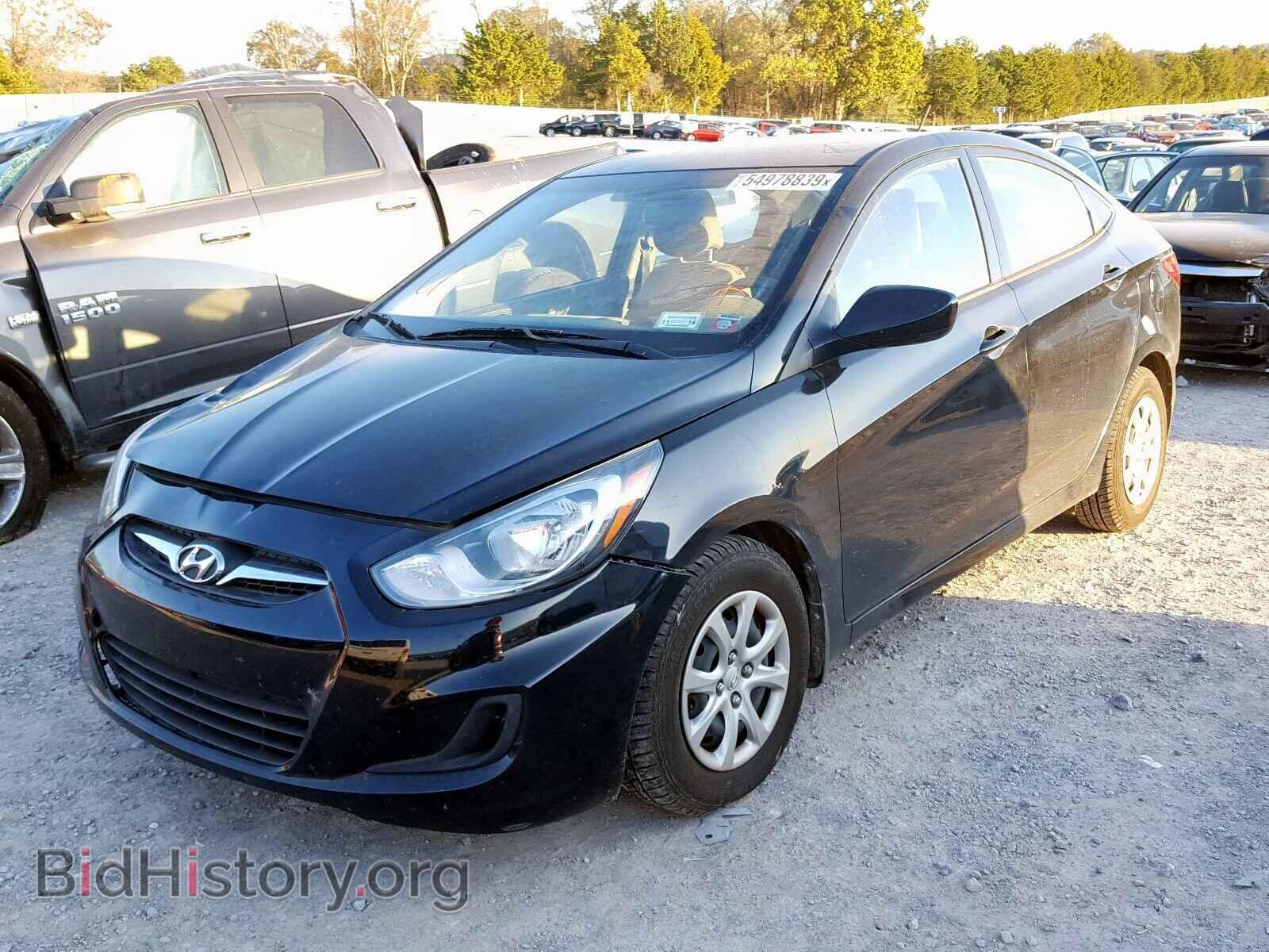 2014 HYUNDAI ACCENT - VIN: KMHCT4AE0EU776517 - Фото 2