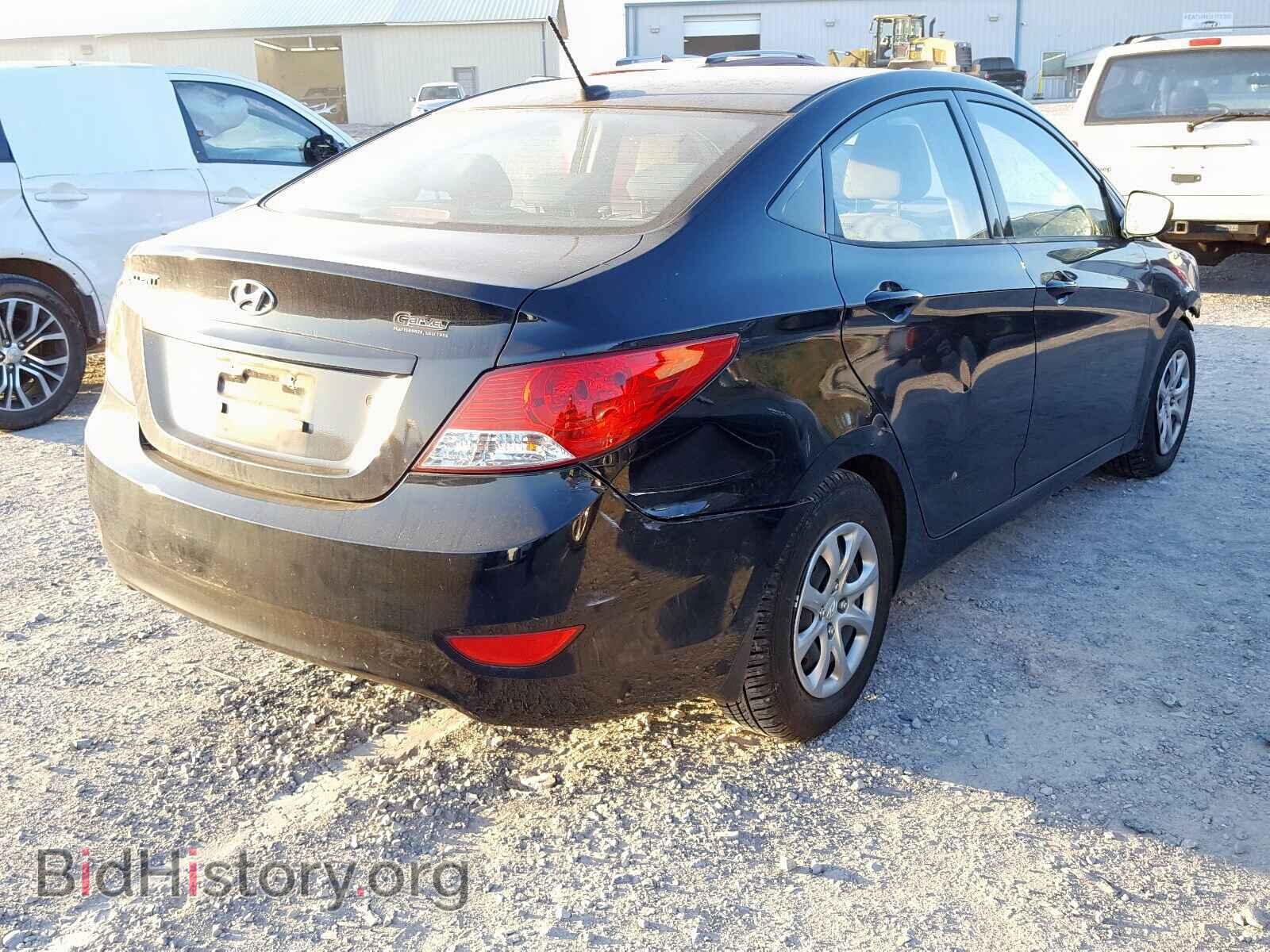 2014 HYUNDAI ACCENT - VIN: KMHCT4AE0EU776517 - Фото 4