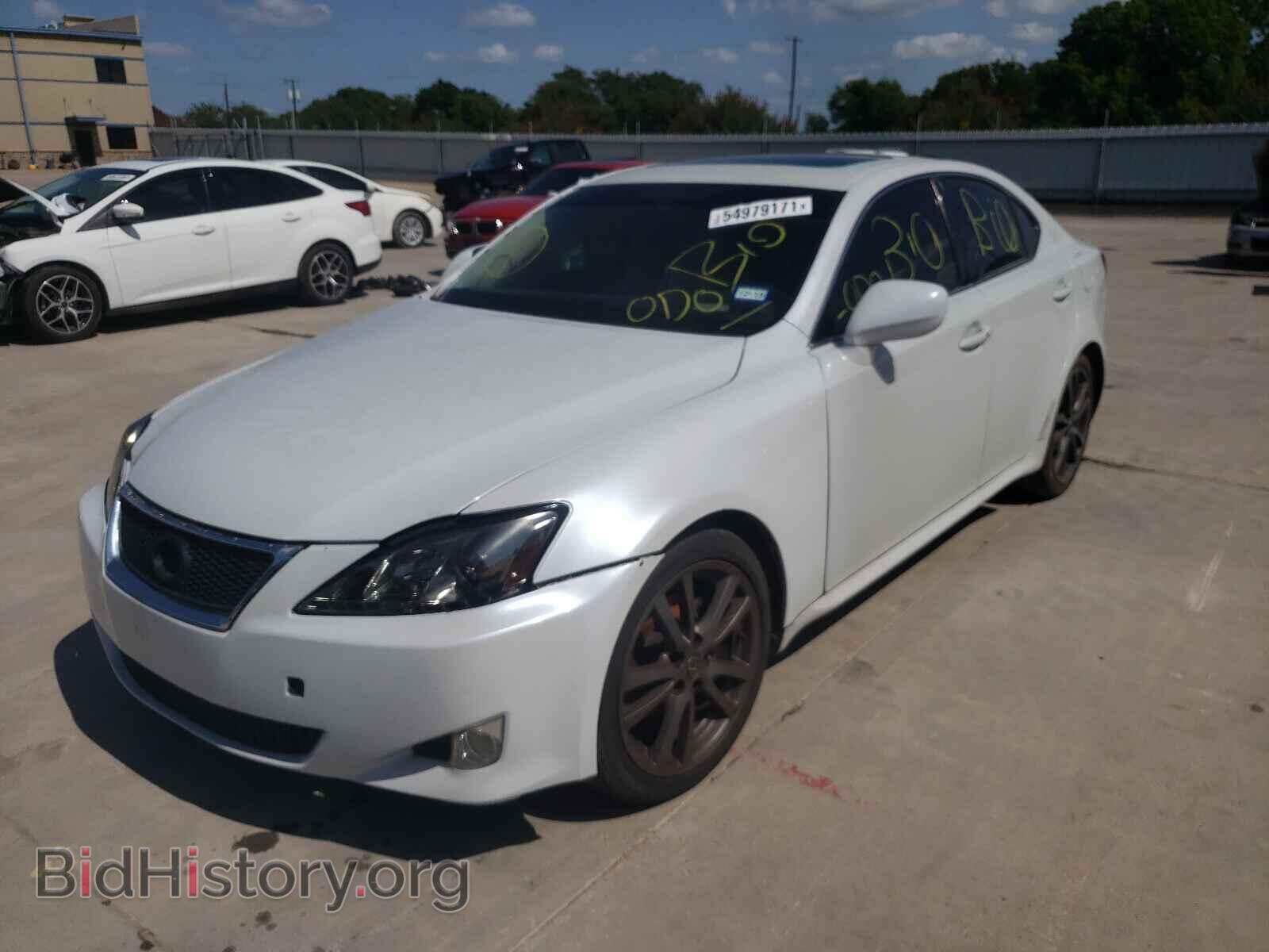 2007 LEXUS IS - VIN: JTHBK262X72045841 - Фото 2