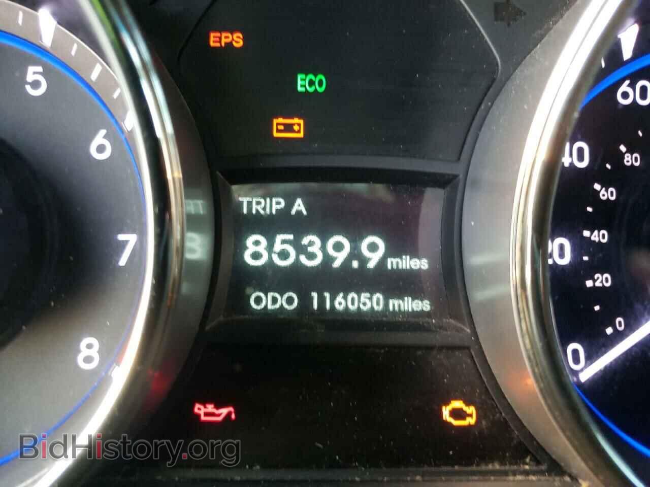 2012 HYUNDAI SONATA - VIN: 5NPEC4AB0CH491293 - Фото 8