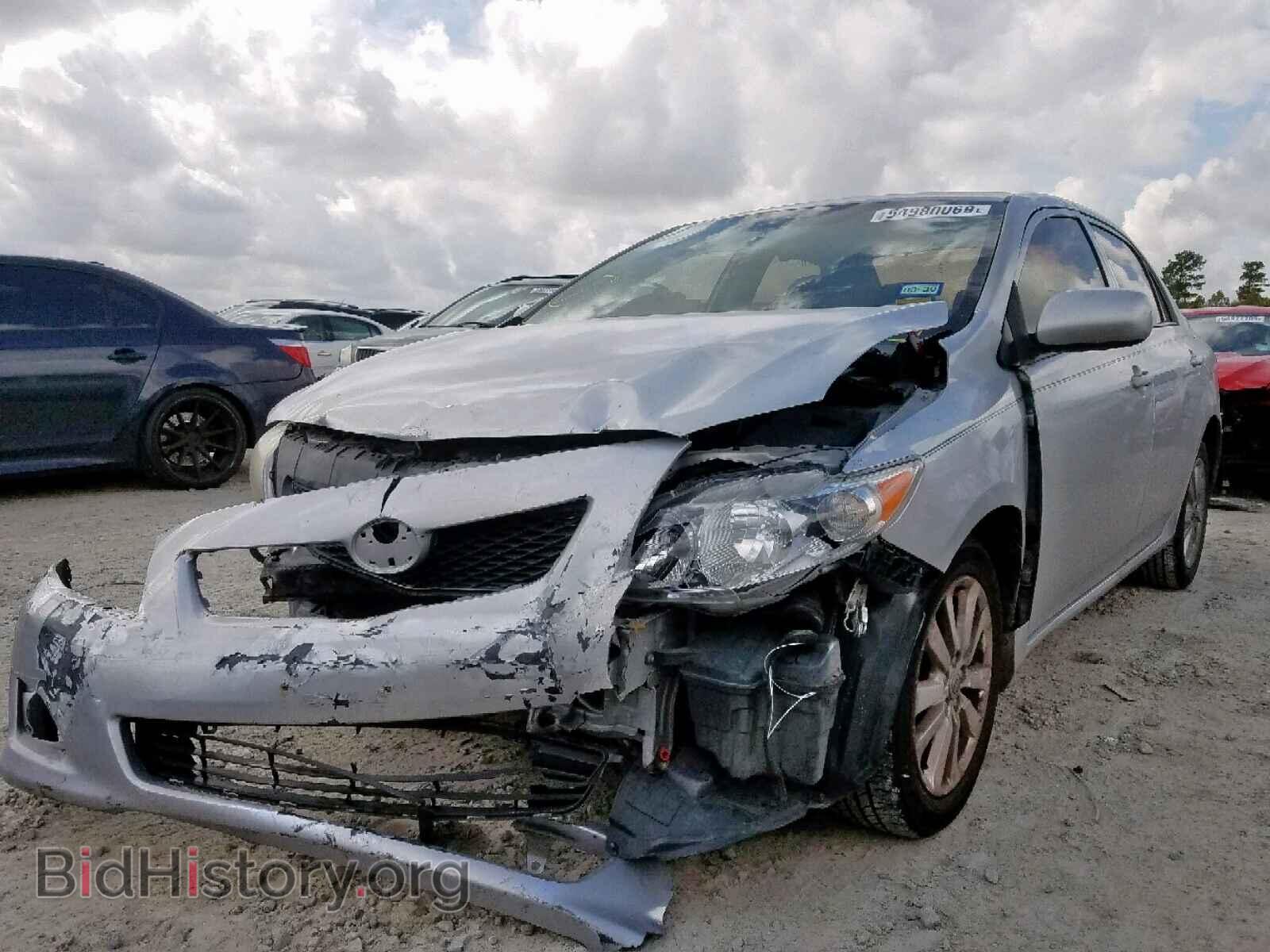 2010 TOYOTA COROLLA BA - VIN: 2T1BU4EE3AC307713 - Фото 2