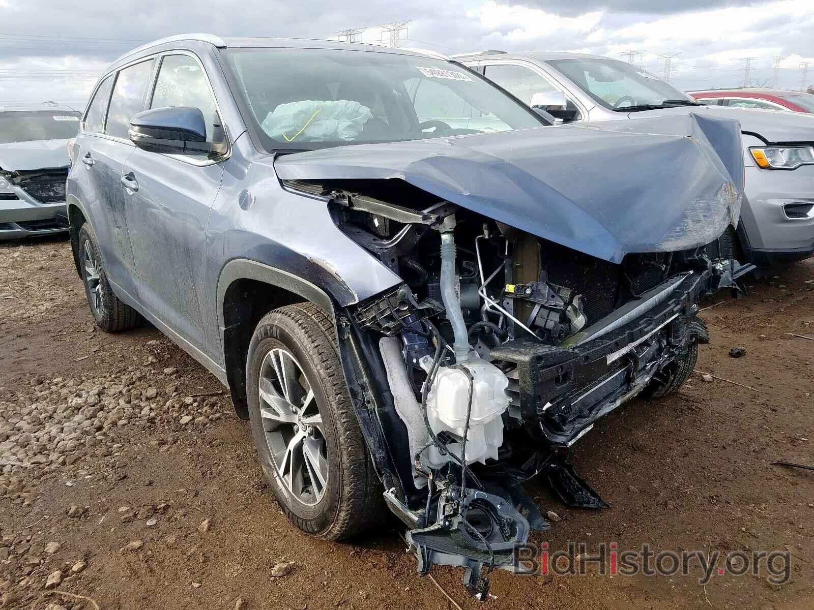 Photo 5TDJKRFH9GS249209 - TOYOTA HIGHLANDER 2016