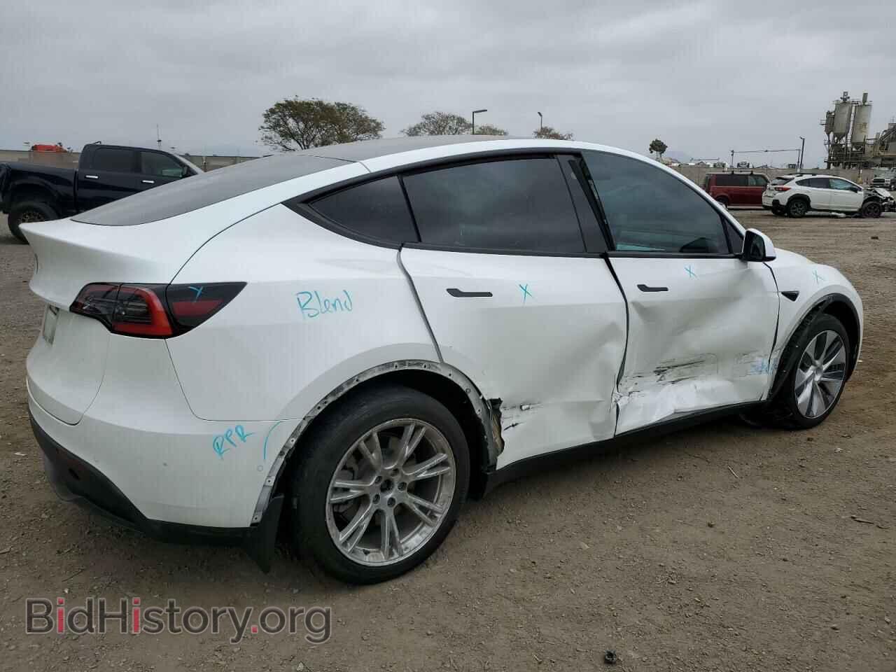 2021 TESLA MODEL Y - VIN: 5YJYGDED8MF103370 - Фото 3
