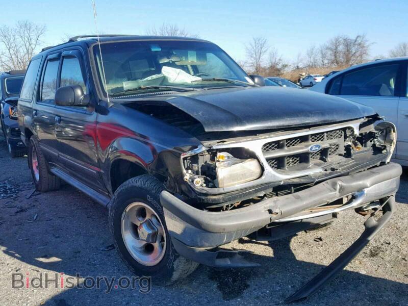 1998 Ford EXPLORER (VIN 1FMZU34E3WUA35356) — photo 1 of 10, Copart, damage: front end