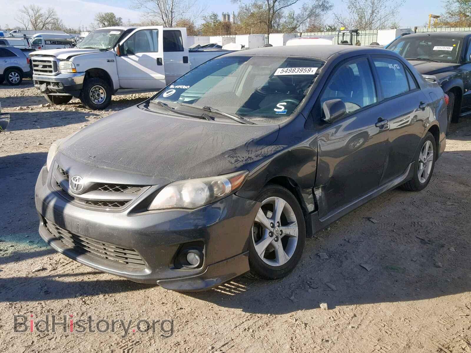 2011 TOYOTA COROLLA BA - VIN: 2T1BU4EE7BC689360 - Фото 2