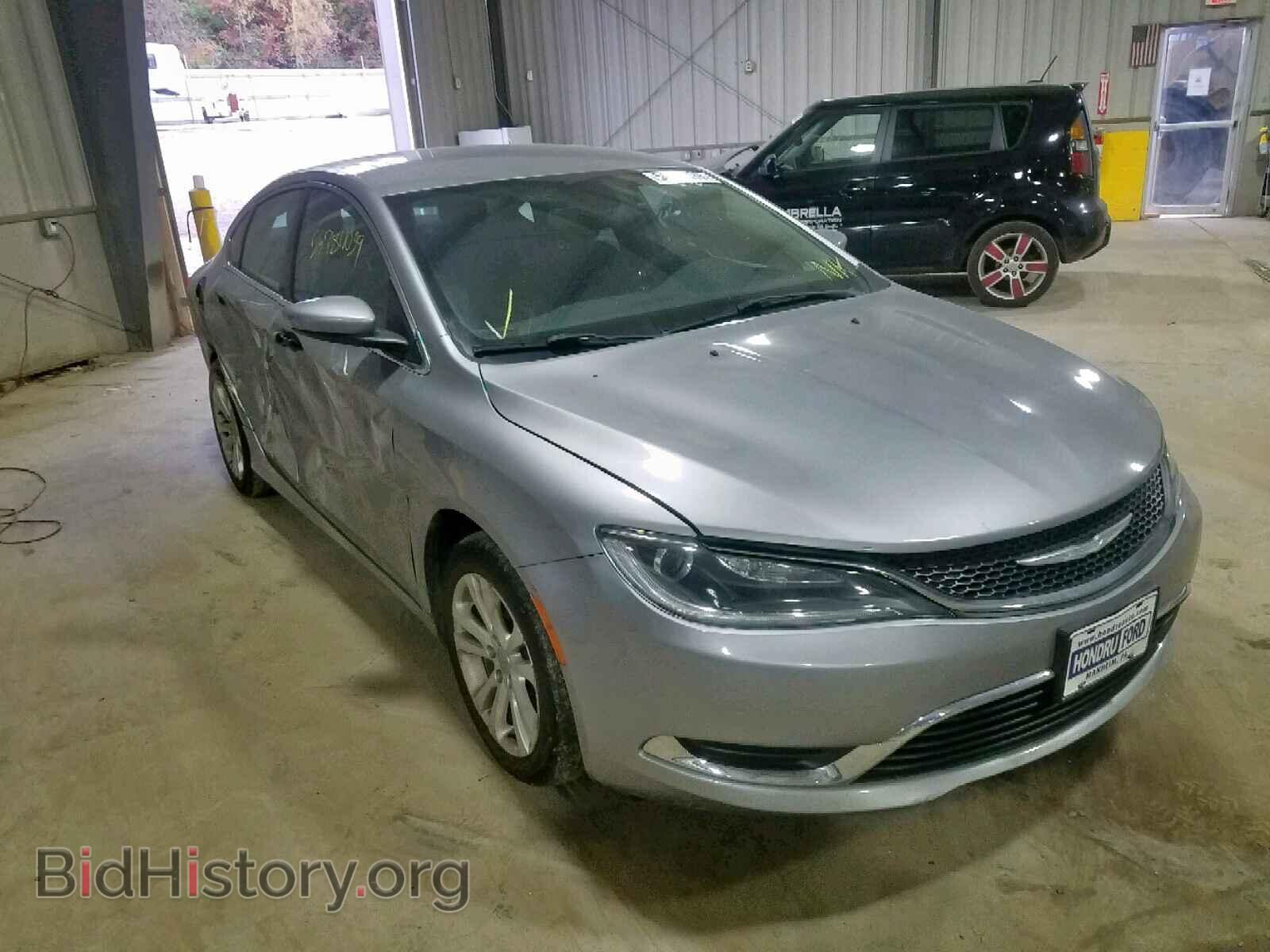 Фотография 1C3CCCABXGN141486 - CHRYSLER 200 2016