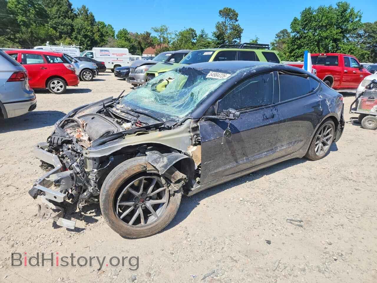 Photo 5YJ3E1EA0MF017541 - TESLA MODEL 3 2021