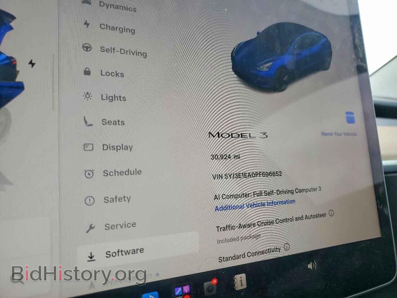 2023 TESLA MODEL 3 - VIN: 5YJ3E1EA0PF696652 - Photo 9