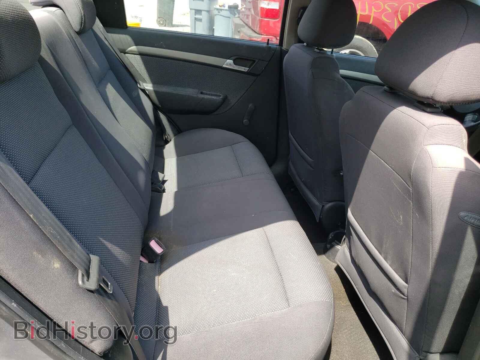 2008 CHEVROLET AVEO - VIN: KL1TD56678B109525 - Фото 6