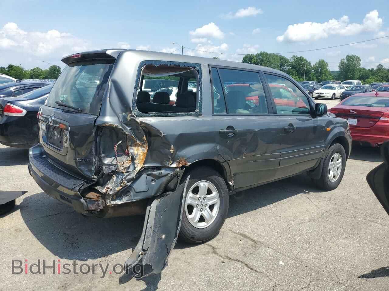 2007 HONDA PILOT - VIN: 2HKYF18157H522916 - Фото 3