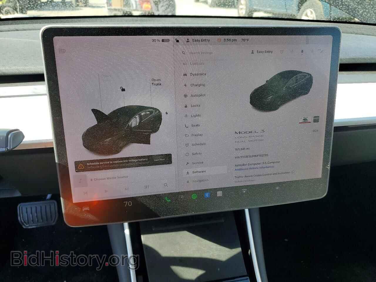 2019 TESLA MODEL 3 - VIN: 5YJ3E1EB0KF192295 - Photo 9