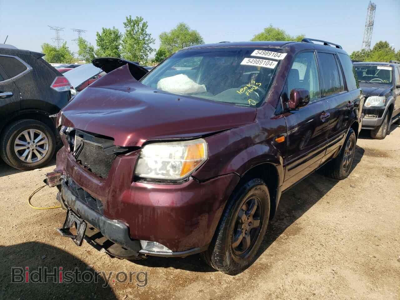 Photo 5FNYF18378B045987 - HONDA PILOT 2008