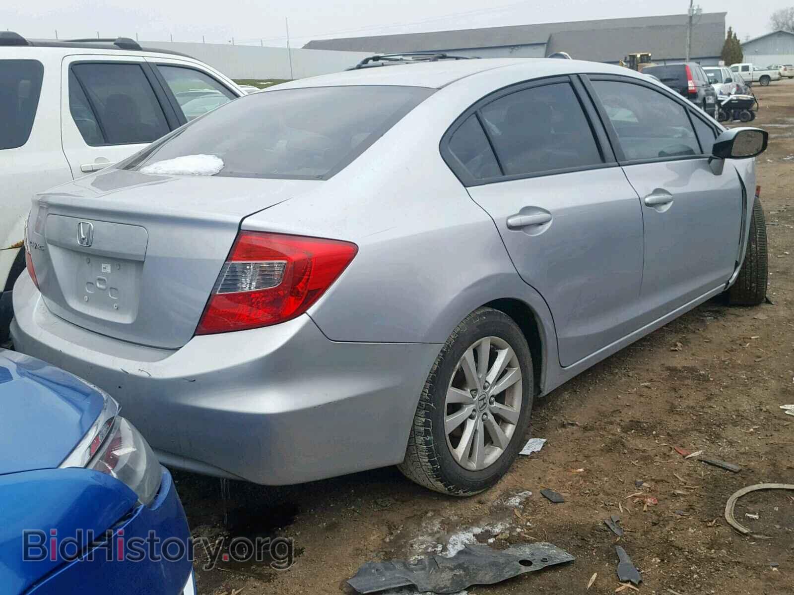 2012 HONDA CIVIC - VIN: 2HGFB2F84CH523858 - Фото 4