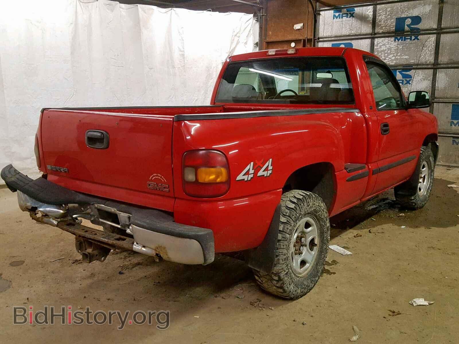 2000 GMC NEW SIERRA - VIN: 1GTEK14V2YZ292074 - Фото 4