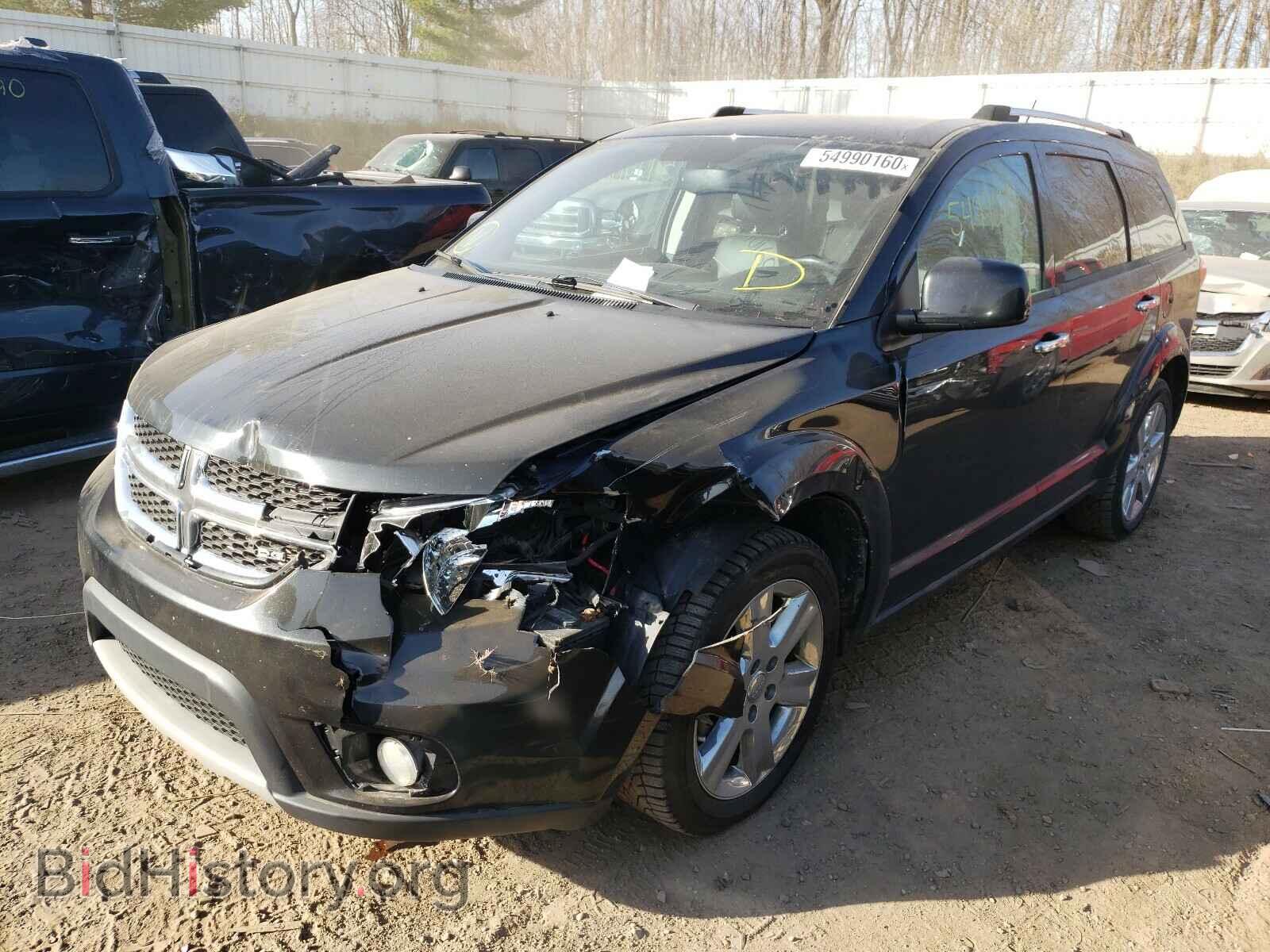 2013 DODGE JOURNEY - VIN: 3C4PDCDG2DT687907 - Фото 2
