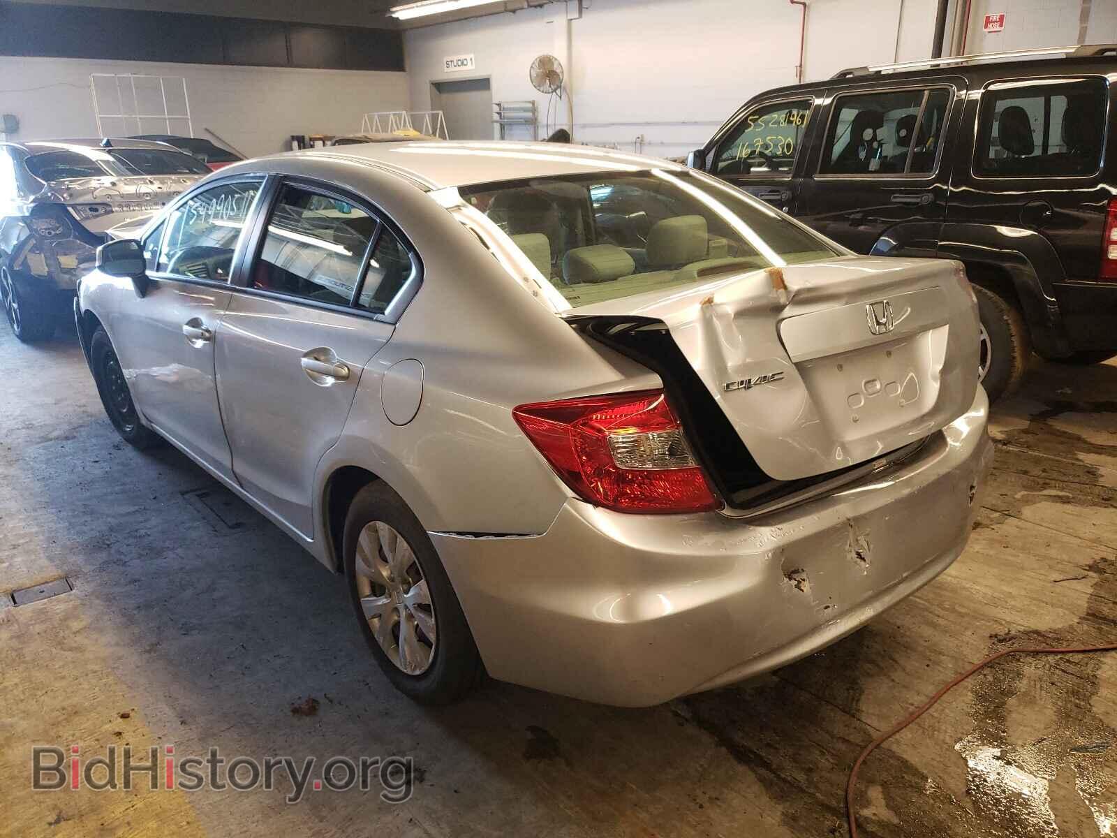2012 HONDA CIVIC - VIN: 19XFB2F53CE038787 - Фото 3