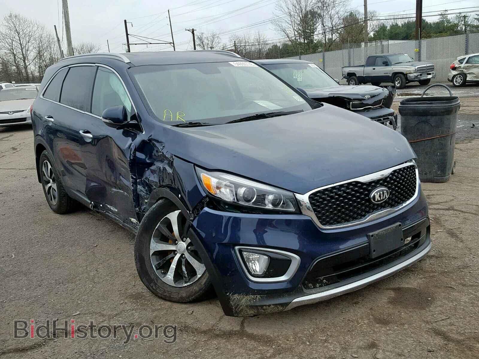 Photo 5XYPHDA52HG303490 - KIA SORENTO EX 2017