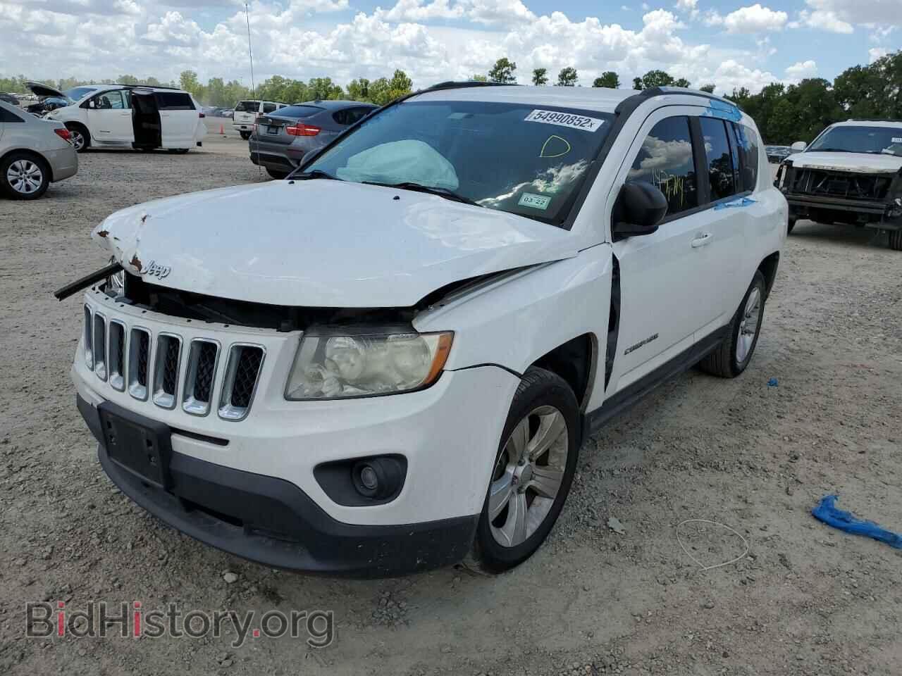2012 JEEP COMPASS - VIN: 1C4NJCBA0CD601450 - Фото 2