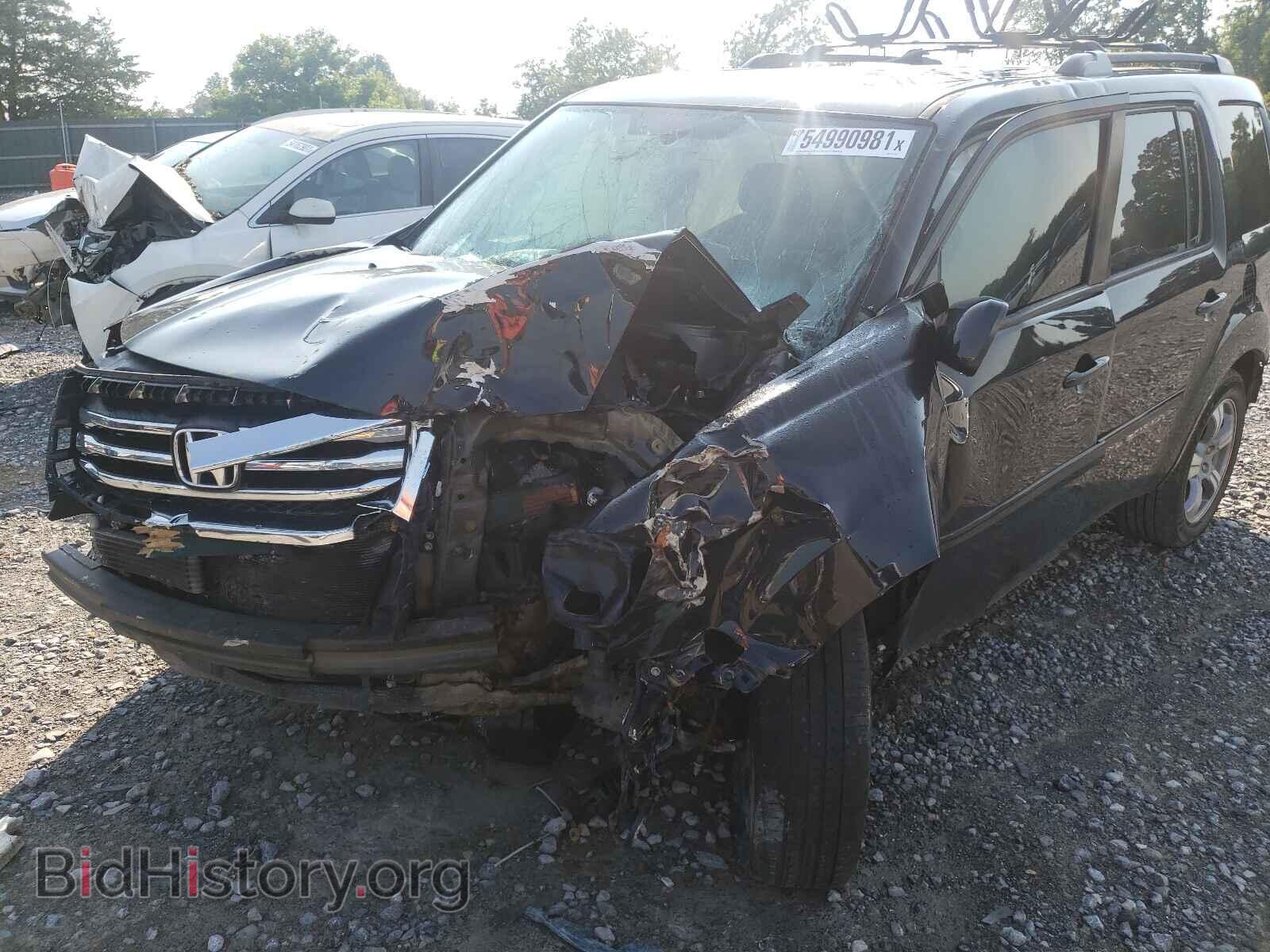 2013 HONDA PILOT - VIN: 5FNYF4H51DB012755 - Фото 2