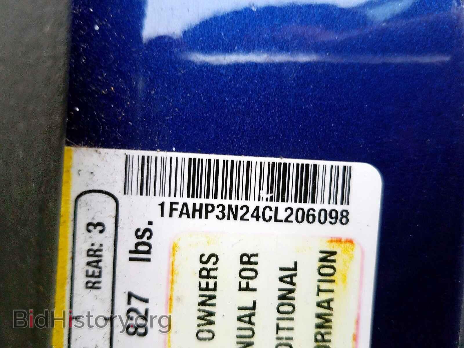 2012 FORD FOCUS - VIN: 1FAHP3N24CL206098 - Фото 10