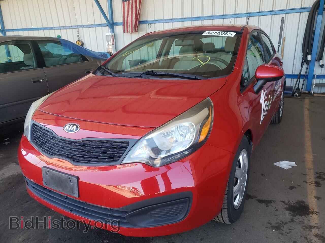 2013 KIA RIO - VIN: KNADM4A30D6270593 - Фото 2