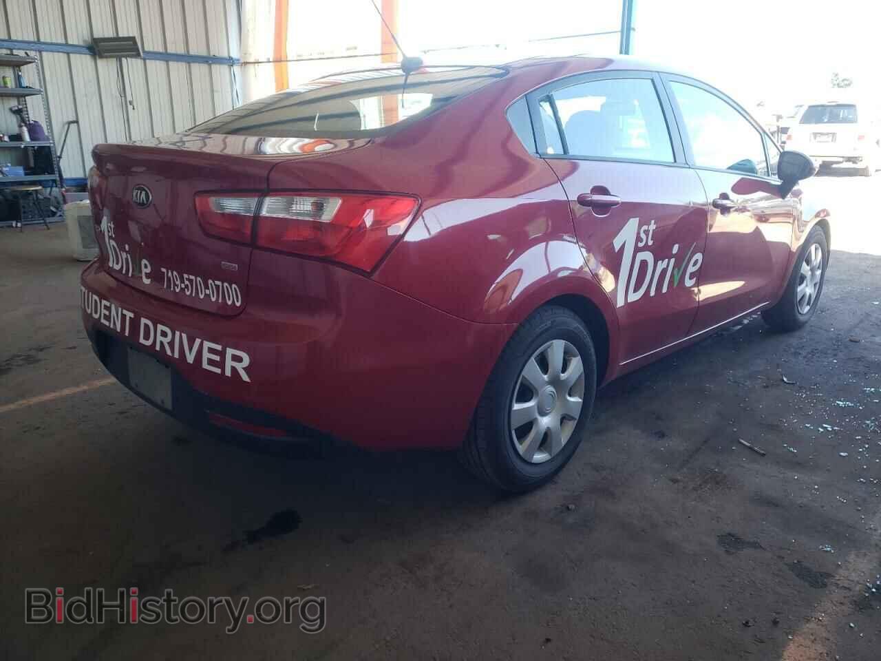 2013 KIA RIO - VIN: KNADM4A30D6270593 - Фото 4