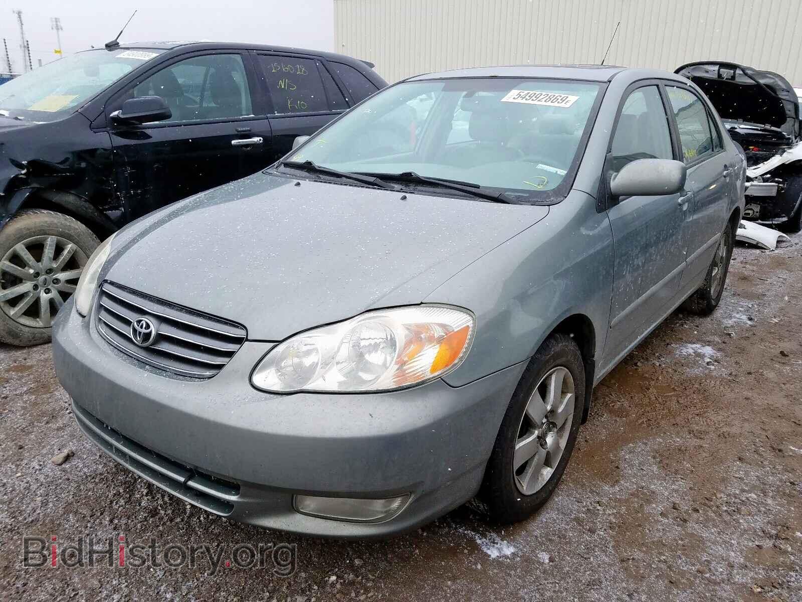 2003 TOYOTA COROLLA - VIN: 2T1BR38E23C718711 - Photo 2