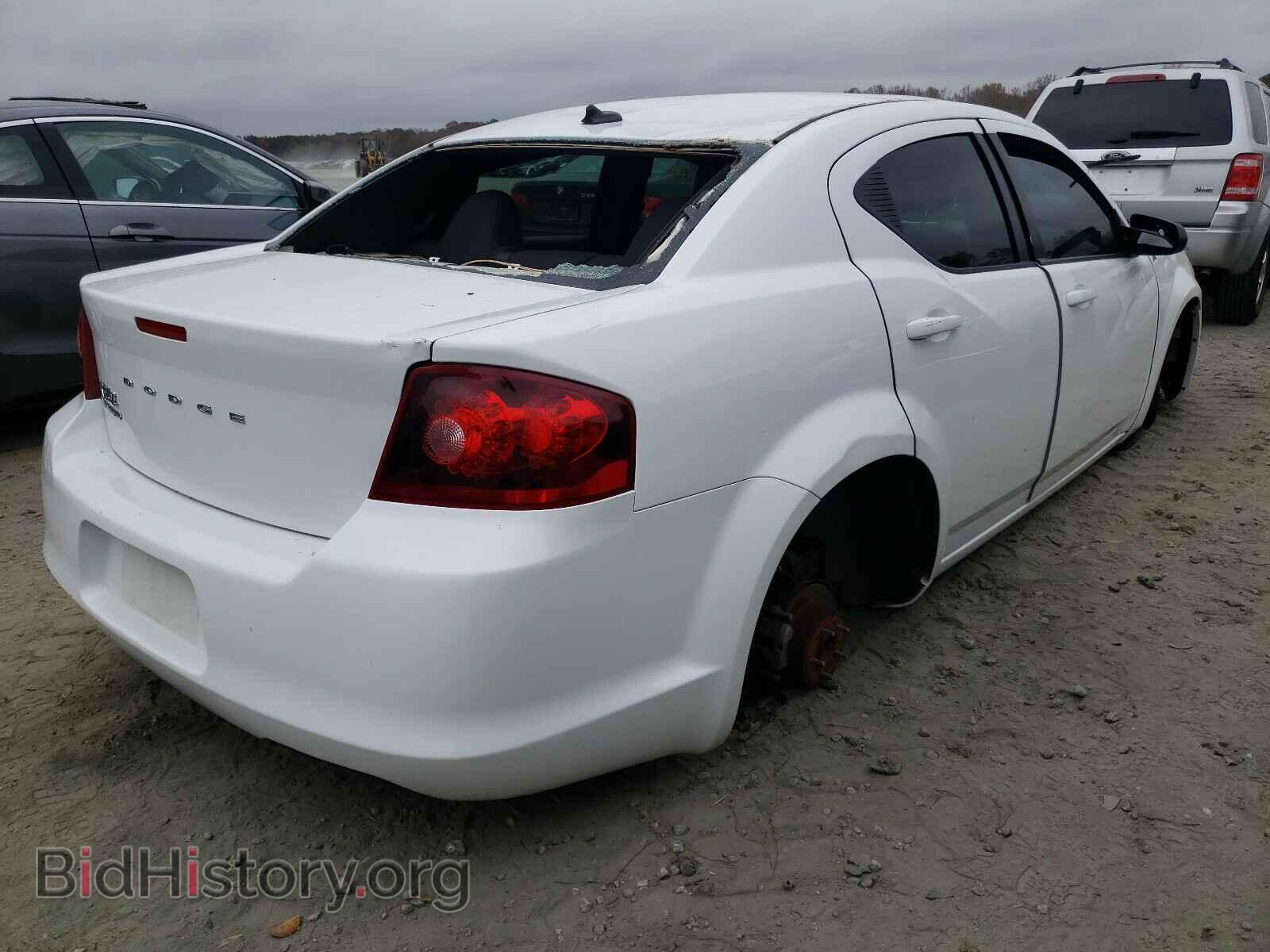 2013 DODGE AVENGER - VIN: 1C3CDZAB8DN628794 - Фото 4