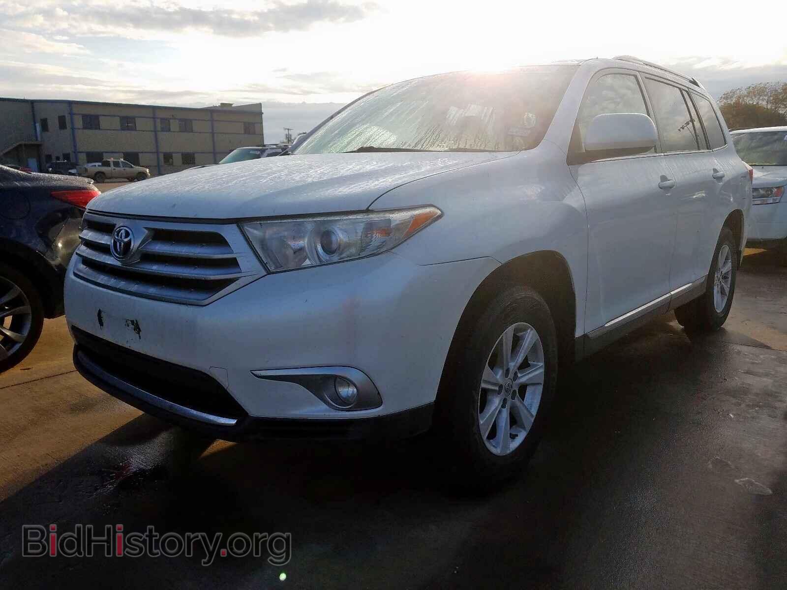 2012 TOYOTA HIGHLANDER - VIN: 5TDZK3EH8CS076231 - Фото 2