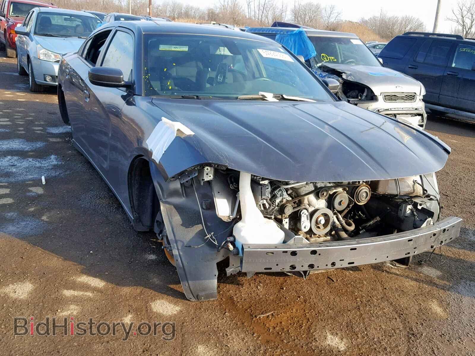 Photo 2C3CDXHG2FH851687 - DODGE CHARGER 2015