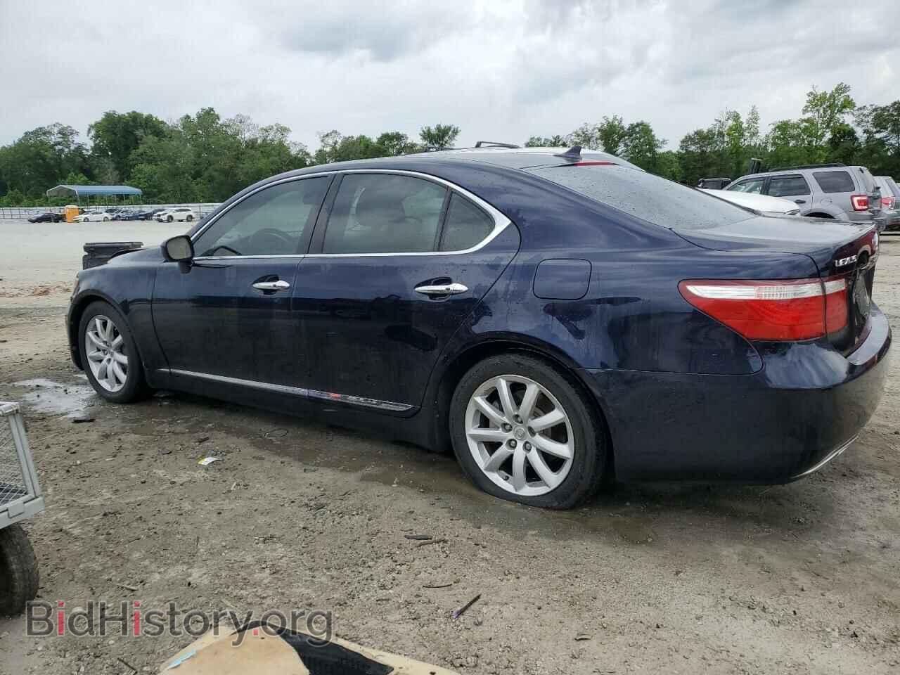 2007 LEXUS LS460 - VIN: JTHBL46F875029356 - Фото 2