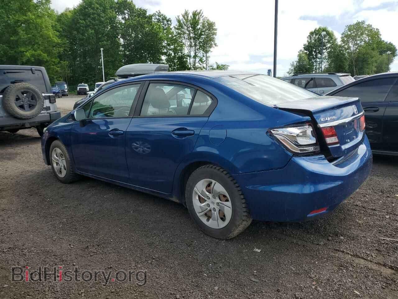2014 HONDA CIVIC - VIN: 2HGFB2F57EH519666 - Фото 2
