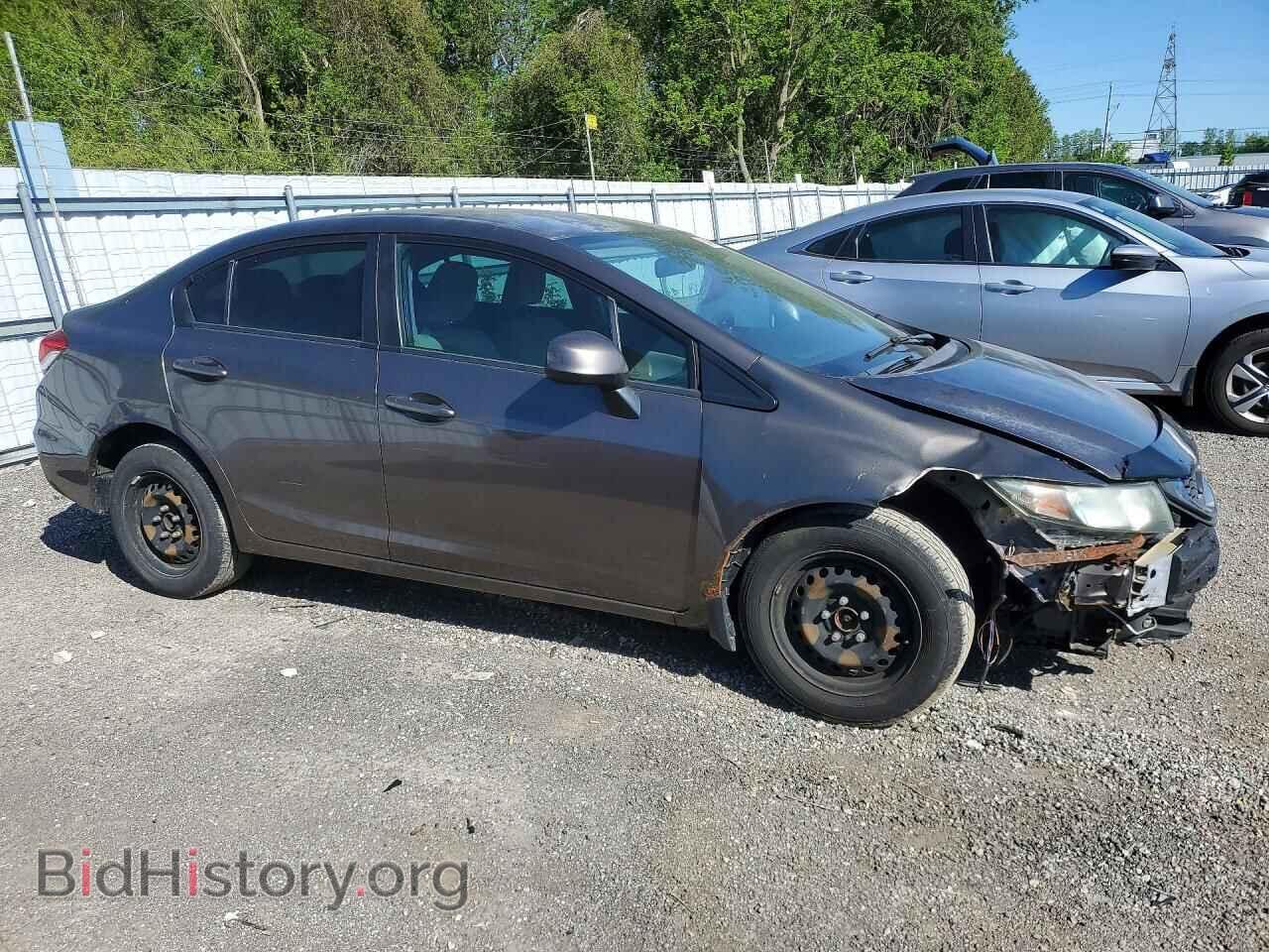 2013 HONDA CIVIC - VIN: 2HGFB2F44DH002914 - Фото 4