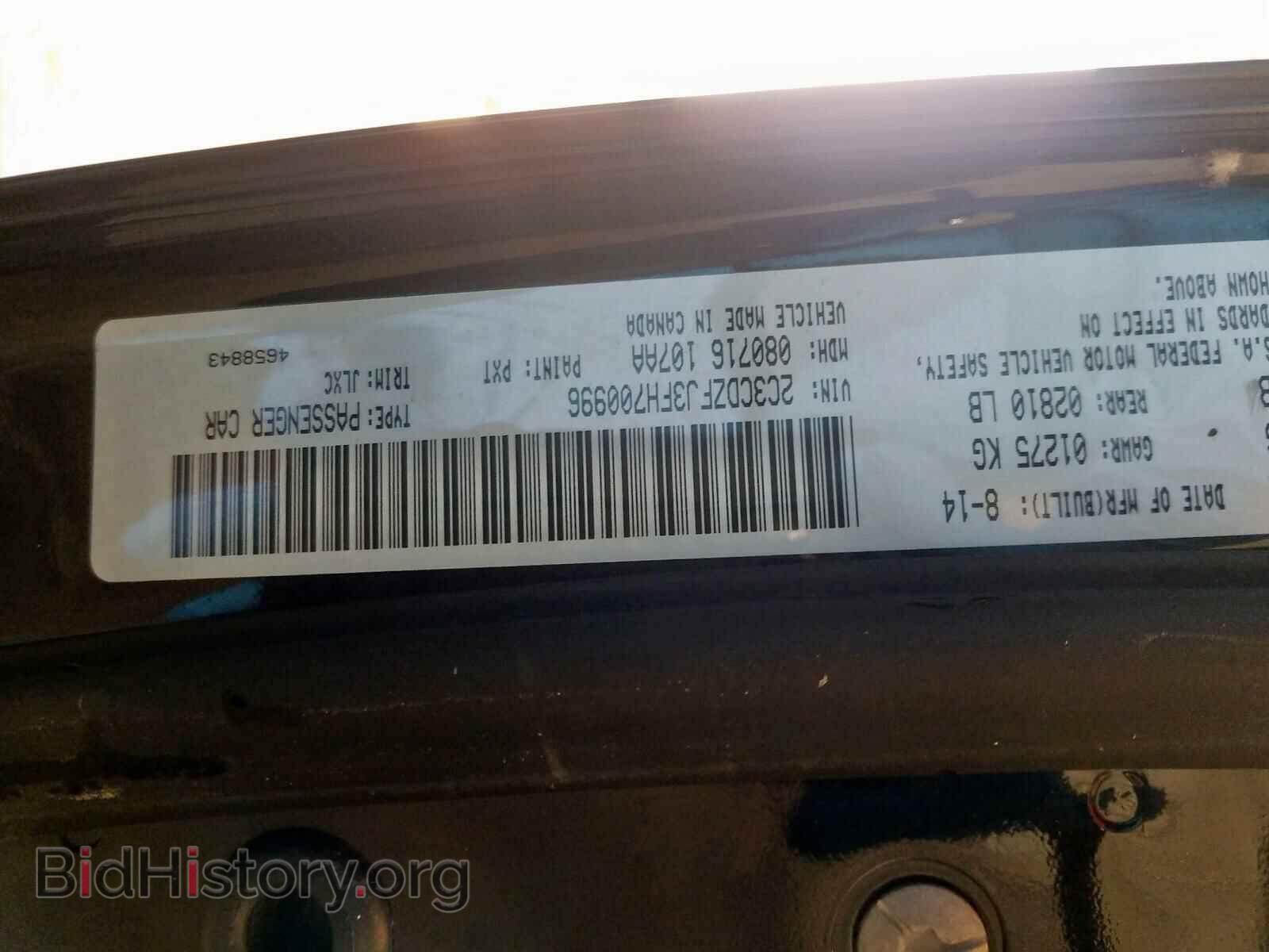 2015 DODGE CHALLENGER - VIN: 2C3CDZFJ3FH700996 - Фото 10