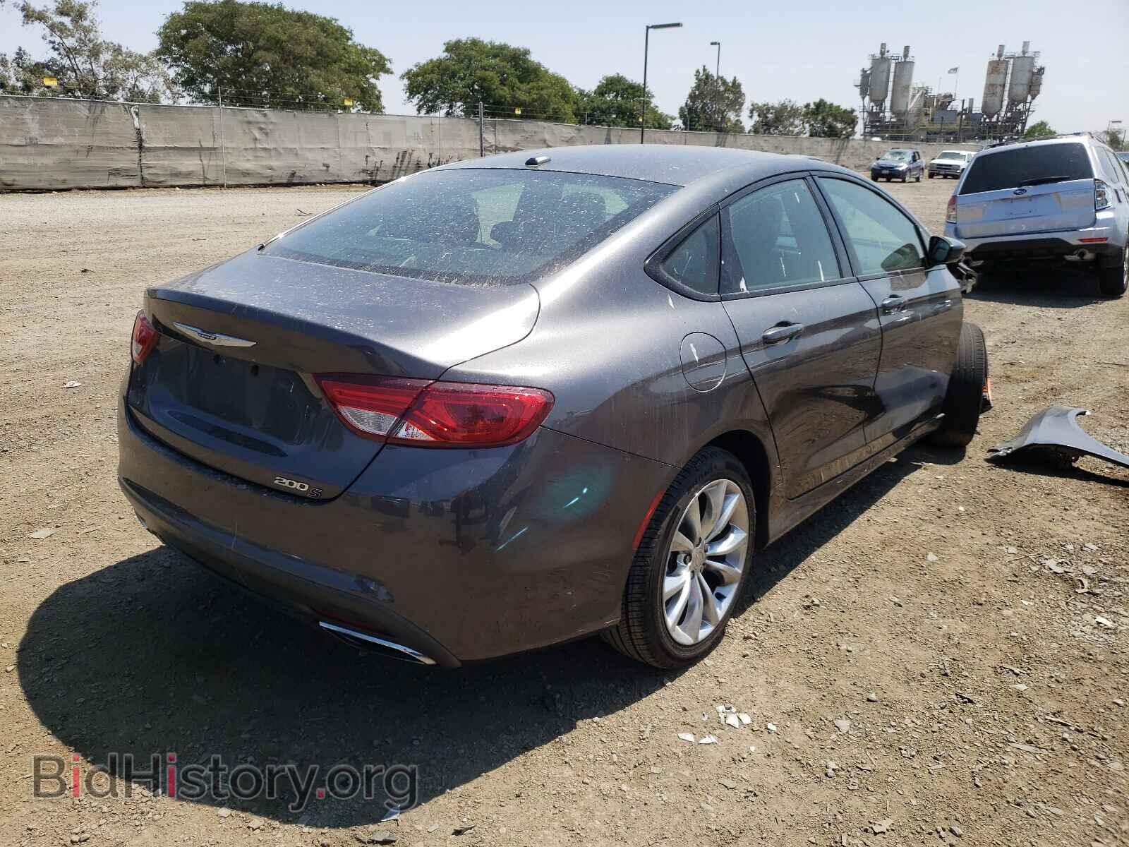 2015 CHRYSLER 200 - VIN: 1C3CCCBB6FN650794 - Фото 4