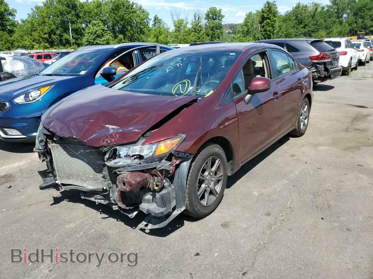 2012 HONDA CIVIC - VIN: 19XFB2F57CE321466 - Фото 2